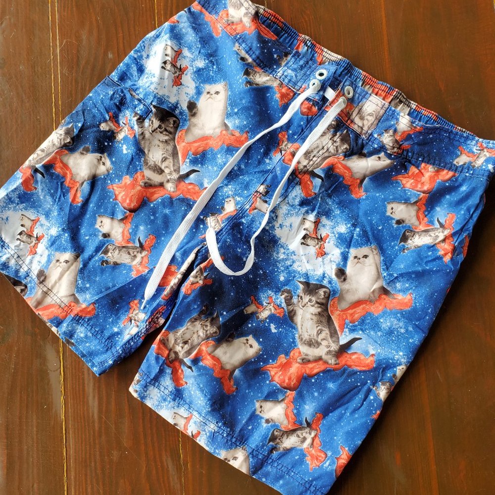 Kittens & Bacon Board Shorts by BLACK MATTER